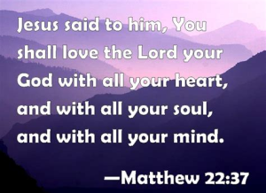 THE GREATEST COMMANDMENT