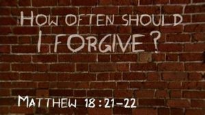 FORGIVENESS